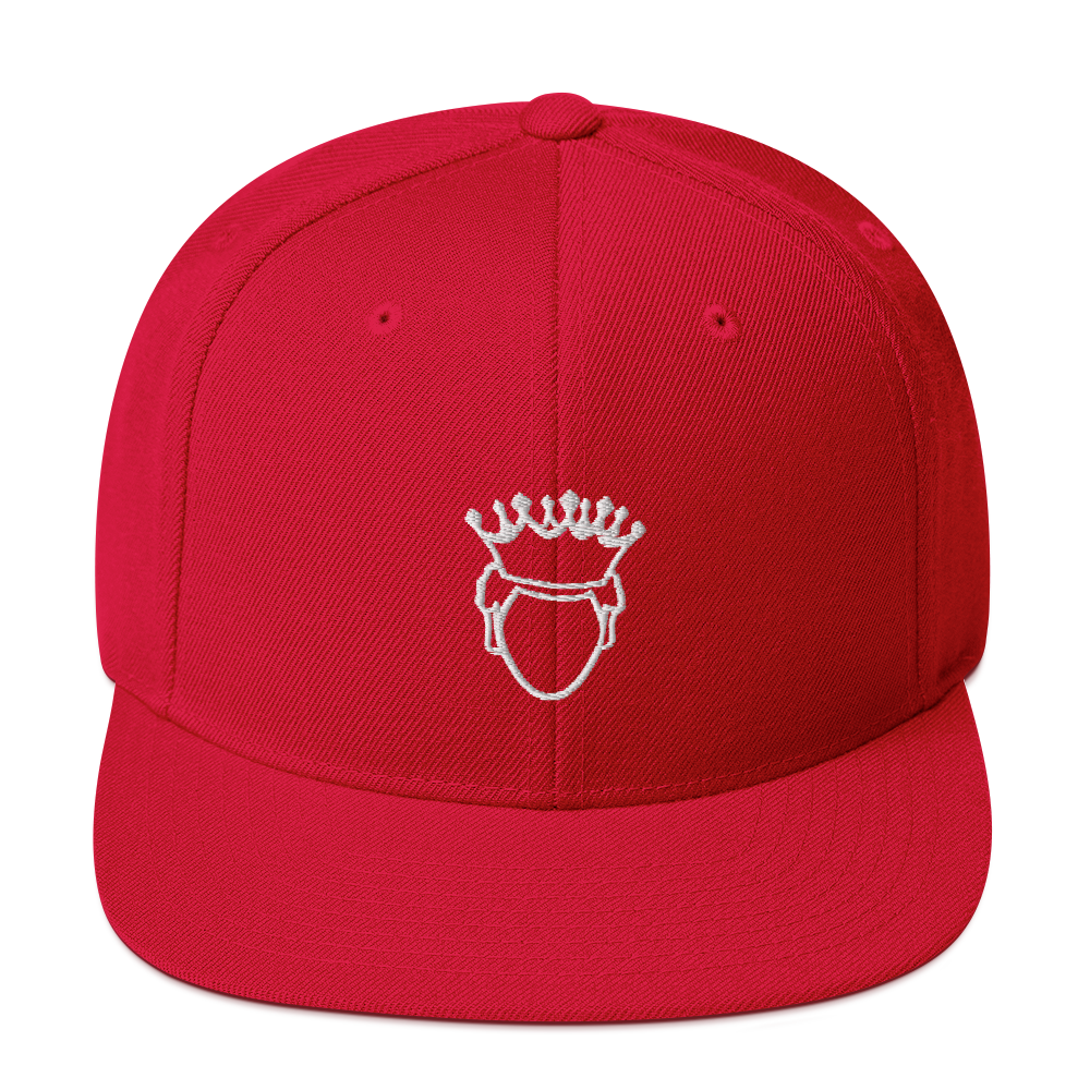 Men’s "Prince" White logo Snapback Hat