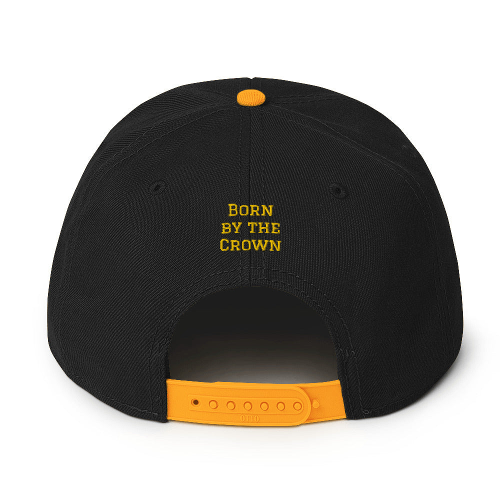 Men’s “Prince” logo Gold/Black Snapback Hat